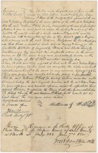 Butts County - Indenture - William P. Hill - William Fulgham