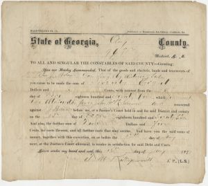 Clay County - Order - John J. Adams - John McGunn