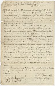 Hancock County - Indenture - E. T. Pound - J. T. Andrews for patent