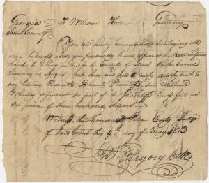 Jones County - Subpoena - William Hill (Daniel v. Whatley)