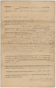 Jones County - Promissory note - William S. Miller - Joseph Brantley
