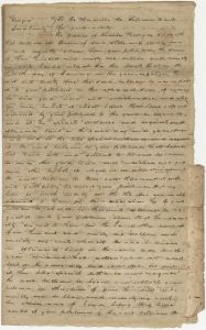 Jones County - Petition - Charles Harrison v. William A. Brown