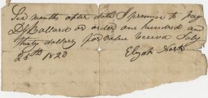 Jones County - Petition - David G. Ballard for the use of Catlett Atkins - Elijah Nash