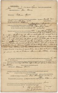Jones County - Promissory note - John Warren - William Barns