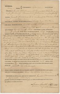 Jones County - Promissory note - Joseph, Hamutal McCollum - Jacob Hancock, Samual Moore