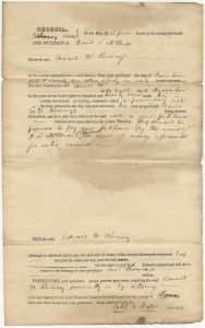 Jones County - Promissory note - David S. McBride - Edward W. Rummey