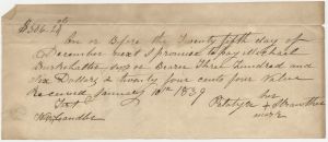 Jones County - Indenture - Palatyre Strawther - Michael Burkhalter