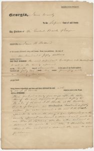 Jones County - Promissory note - Central Bank of Georgia - James H. Holland