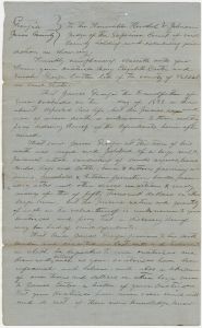 Jones County - Bill for Discovery and Relief - Mary E. and Sarah G. Carter - Mary, William, Alfred, Rufus, James, Mark George, Henry Kay, John Judith Carter