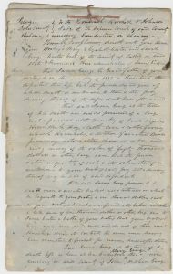 Jones County - Bill for Discovery Relief - Mary E., Sarah G. Carter - Mary, William George et al