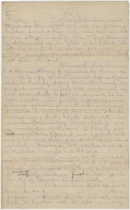 Meriwether County - Indenture form - W. A. Adams, attorney for John W. Boyd, administrator of L.L. Wittick estate