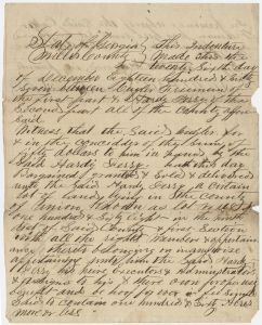Miller County - Indenture - Cuyler Freeman - Hardy Perry