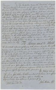 Morgan County - Deed - John Robson - Lovick L. Wittick - Lot no. 321-6-1, Union County
