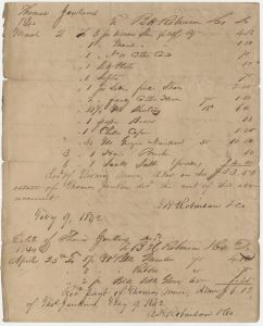 Randolph County - Receipt - B. H. Robinson from Thomas Muse, administrator of Thomas Jenkins estate