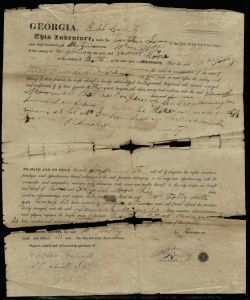 Bibb County - Indenture - William Tally - Samuel Moore