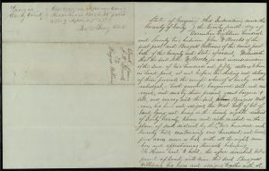 Early County - Indenture - John W. Brooks - Burgess Williams