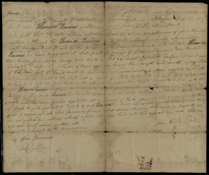 Jones County - Indenture - William, John Linch - Thomas Turner