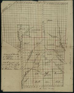 Mississippi - Plat - A map of the counties of Mississippi in the late Choctaw purchase