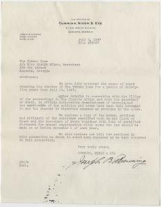 The Tubman Home charter renewal