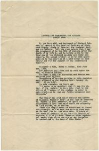 Richard Tubman last will and testament excerpt