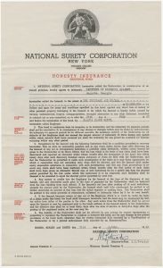 Gladys Claire Sikes to the Tubman Home, insurance policy