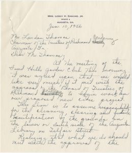 Receipt and tax correspondence