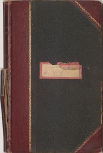 Tubman Home ledger 1