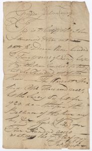 Survey, Jackson County, 920 acres to John Dean