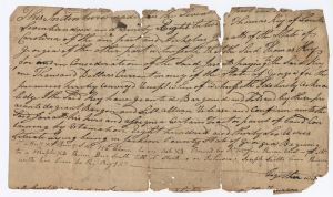 Indenture, Jackson County, Thomas Key of South Carolina and Archelus Jarratt of Georgia, 836 acres