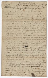 Debt Case, Jackson County, Andrew Scott v. James Barr for mare