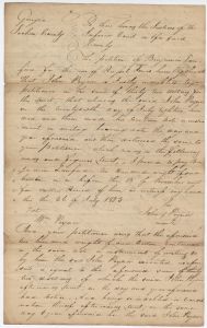 Debt Case, Jackson County, Benjamin Langford for Russell Jones v. John Poyner