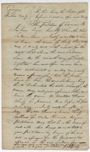 Debt Case, Jackson County, Edmund B. Jenkins v. Labourn Lane