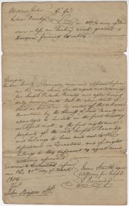 Debt Case, Jackson County,  William Gober v. Joseph Pulaski Kennedy
