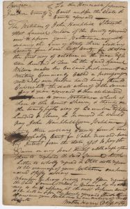 Debt Case, Jackson County,  John Hemphill v. Samuel Wilson