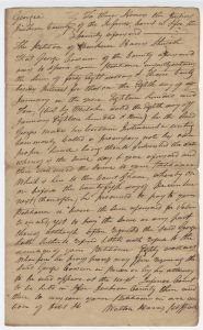 Debt Case, Jackson County,  Buckner Harris v. George Cowan