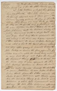 Debt Case, Jackson County,  Russel Jones indorsee John Billups v. John Coleman