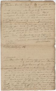 Debt Case, Jackson County, David Maddens v. Meredith Kitchens