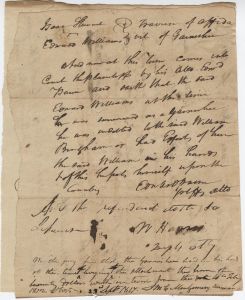 Debt Case, Jackson County, Isaac Stewart and William Bingham v. Edward Williams