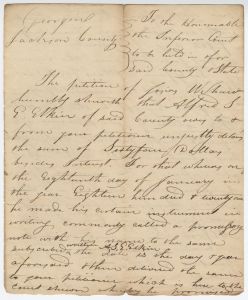 Debt, Jackson County, Josias W. Shaw v. Alfred S.E. Elkin