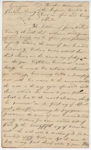 Debt case, Jackson County, Josias W. Shaw v. William Wood, Jr.