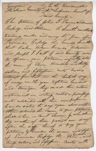 Debt case, Jackson County, John T. Lawrence, Daniel Rapelye & Co. v. Baker Hobson, Francis Hobson and Joseph S. Scott