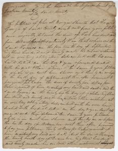 Debt case, Jackson County, John M. Burgin v. Travis George