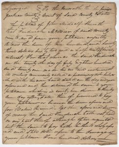 Debt, Jackson County, John Medcalf v. Frederick McWier