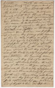 Debt Case, Jackson County, Absalom B. McGuire v. Thomas Reamy