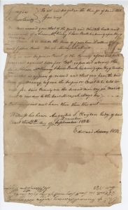 Debt Case, Jackson County, Micajah Mayo v. Hiram McKinney and Isaac Brooks