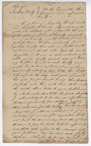 Debt Case, Jackson County, Augustin Harris v. Augustus G. Brown admin. of Arthur S. Danielly
