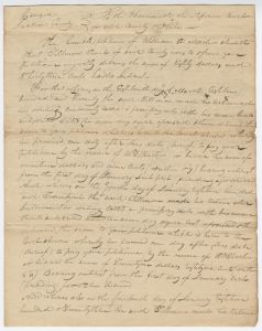 Debt Case, Jackson County, William D. Martin v. Tillman Trout
