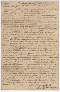 Debt Case, Jackson County, John Evans v. John Wiley