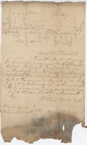 Land Plat, Jackson County, for Richard Penticost
