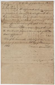 Debt Case, Jackson County, John Howard for Smith Young v. Stephen Mayes and Sterling Mayes